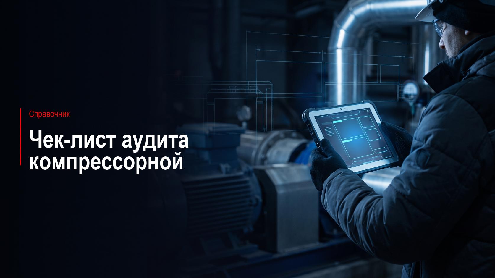 Чек-лист аудита компрессорной — 15 точек экспресс-диагностики