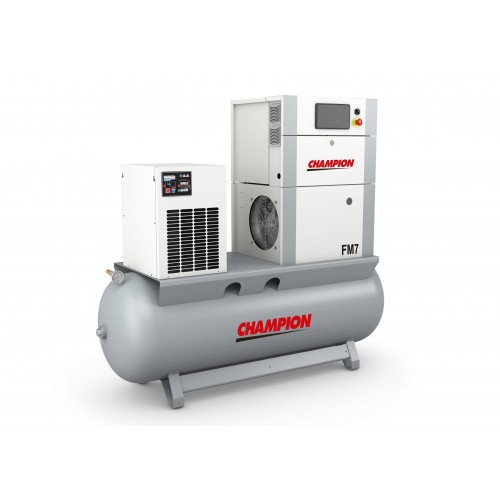 Винтовой компрессор с осушителем и ресивером Champion FM11/CT/500, 7 бар